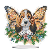 Charger l&#39;image dans la galerie, Dog-Single Side Drill-Diamond Desktop Ornament
