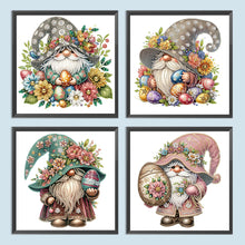 Charger l&#39;image dans la galerie, Gnome de Pâques-Peinture diamant spéciale partielle-30x30cm
