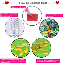 Charger l&#39;image dans la galerie, Pendentif diamant ange/papillon-double face forage-lumineux

