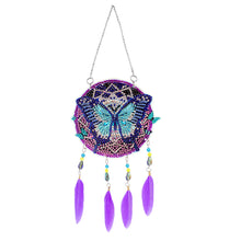 Charger l&#39;image dans la galerie, Pendentif diamant ange/papillon-double face forage-lumineux
