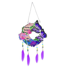 Charger l&#39;image dans la galerie, Pendentif diamant ange/papillon-double face forage-lumineux
