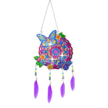 Charger l&#39;image dans la galerie, Pendentif diamant ange/papillon-double face forage-lumineux

