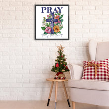 Charger l&#39;image dans la galerie, Papillon Tournesol-Peinture diamant spéciale partielle-30x30cm
