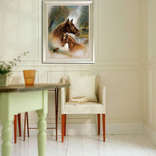 Charger l&#39;image dans la galerie, Multi-Taille en option]Chevaux-Complète Rond/Carré Daimond Painting
