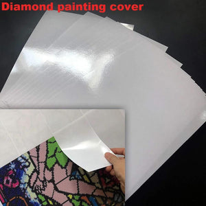 Couverture de peinture au diamant Papier anti-poussière Couverture anti-saleté antiadhésive