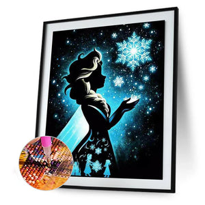 Figure de caricature de tableau noir - Perceuse ronde 30 * 40CM