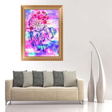 Charger l&#39;image dans la galerie, Dreamcatcher - peinture en diamant complet - 30x40cm
