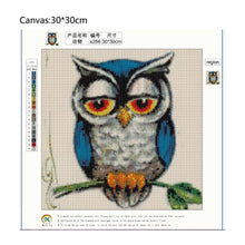 Charger l&#39;image dans la galerie, Animal - diamant rond complet - 30x30cm
