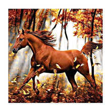 Charger l&#39;image dans la galerie, Cheval - peinture en diamant complet - 30x30cm
