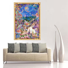 Charger l&#39;image dans la galerie, Cheval de mosaïque - diamant rond complet - 30x40cm
