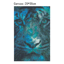 Charger l&#39;image dans la galerie, Tiger - diamant rond complet - 25x35cm
