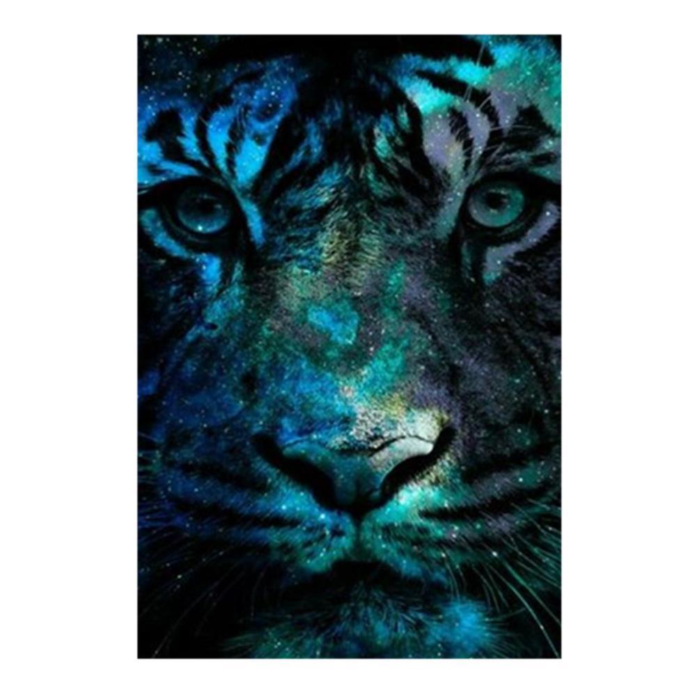 Tiger - diamant rond complet - 25x35cm