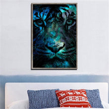 Charger l&#39;image dans la galerie, Tiger - diamant rond complet - 25x35cm
