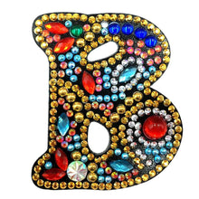 Charger l&#39;image dans la galerie, 26 lettres anglaises double face - Porte-clés DIY Craft
