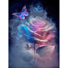 Charger l&#39;image dans la galerie, Rose - peinture au diamant de forage 30*40cm
