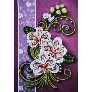 Quilling Papier Fleurs Partielle Spécial Forme 30*40