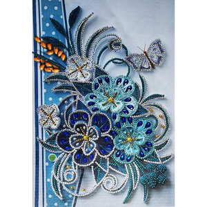 Quilling Papier Fleurs Partielle Spécial Forme 30*40