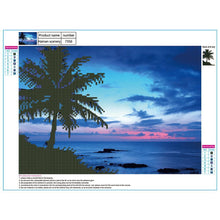 Charger l&#39;image dans la galerie, Sunset Station balnéaire 40x30cm
