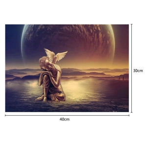 Bouddha  diamant peinture 30*40cm