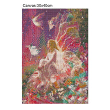 Charger l&#39;image dans la galerie, Fée - diamant rond complet - 40x30cm
