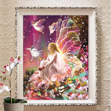 Charger l&#39;image dans la galerie, Fée - diamant rond complet - 40x30cm
