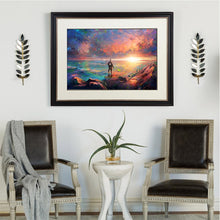 Charger l&#39;image dans la galerie, Ciel de couleur - diamant rond complet - 40x30cm
