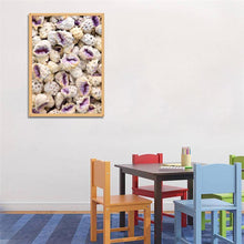 Charger l&#39;image dans la galerie, Ensemble conque - diamant rond complet - 30x40cm
