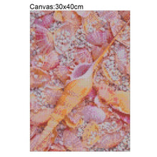 Charger l&#39;image dans la galerie, Conque - diamant rond complet - 30x40cm
