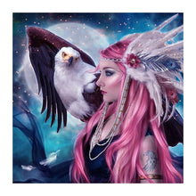 Charger l&#39;image dans la galerie, Nature - diamant rond complet - 30x30cm
