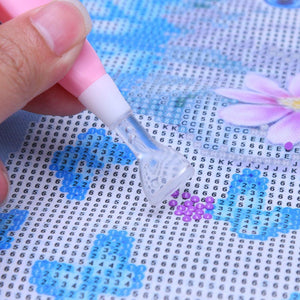 Multi-usage 5D Diamond bricolage peinture Cross Stitch lumineux Drill Point Pen