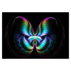 Papillon de rêve - diamant rond complet - 30x40cm