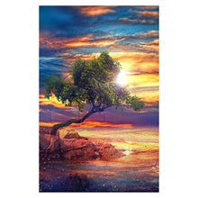 Charger l&#39;image dans la galerie, Arbre - diamant rond complet - 25x35cm
