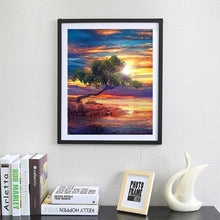 Charger l&#39;image dans la galerie, Arbre - diamant rond complet - 25x35cm
