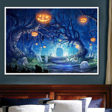 Charger l&#39;image dans la galerie, Ensemble d’Halloween - diamant rond complet - 40x30cm
