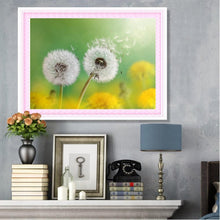 Charger l&#39;image dans la galerie, Pissenlit - diamant rond complet - 40x30cm
