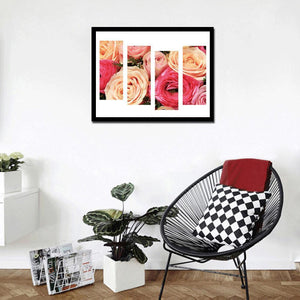 Rose 4 - photos - diamant rond complet -