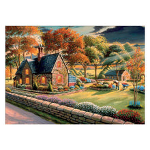 Charger l&#39;image dans la galerie, Patio - diamant rond complet - 40x30cm
