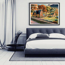 Charger l&#39;image dans la galerie, Patio - diamant rond complet - 40x30cm
