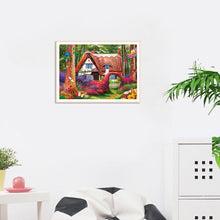 Charger l&#39;image dans la galerie, Cottage - diamant rond complet - 40x30cm
