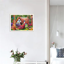Charger l&#39;image dans la galerie, Cottage - diamant rond complet - 40x30cm
