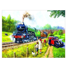 Charger l&#39;image dans la galerie, Train - peinture en diamant complet - 40x30cm
