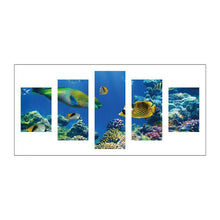Charger l&#39;image dans la galerie, Organisme marin 5 - photos - diamant rond complet - 95x45cm
