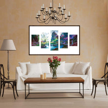 Charger l&#39;image dans la galerie, 5pcs/paysage d’ensemble - peinture complète de diamant - 95x45cm
