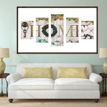 Charger l&#39;image dans la galerie, 5pcs/set home - peinture en diamant ronde - 95x45cm
