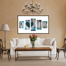 Charger l&#39;image dans la galerie, 5pcs/set maison d’amour - peinture complète en diamant - 95x45cm
