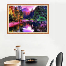 Charger l&#39;image dans la galerie, Paysage romantique - peinture en diamant complet - 40x30cm
