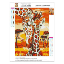 Charger l&#39;image dans la galerie, Deers - peinture en diamant complet - 30x40cm
