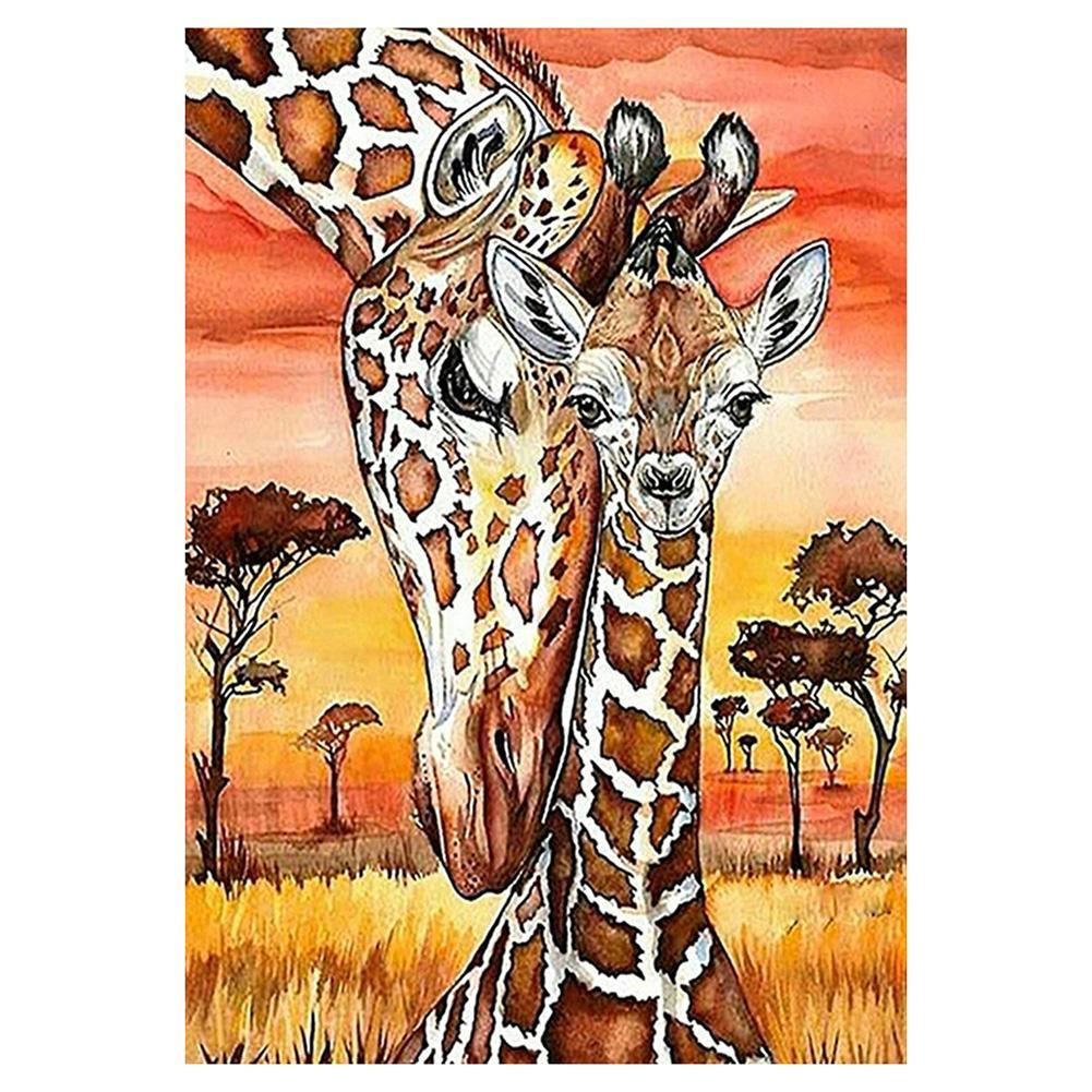 Deers - peinture en diamant complet - 30x40cm