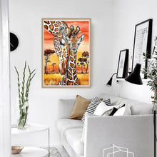 Charger l&#39;image dans la galerie, Deers - peinture en diamant complet - 30x40cm
