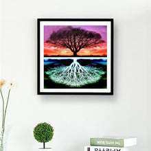 Charger l&#39;image dans la galerie, Arbre - peinture en diamant complet - 30x30cm
